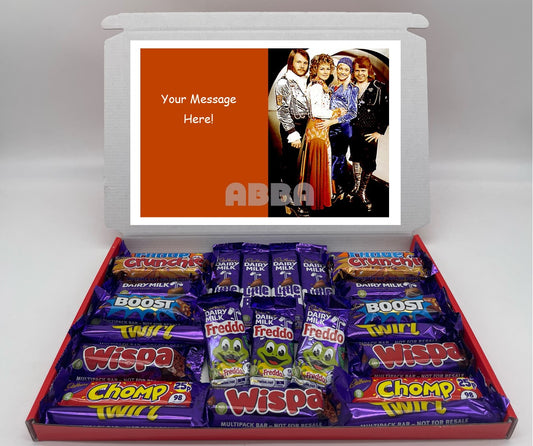 Abba Chocolate & Sweet Gift Box – Personalised Gift