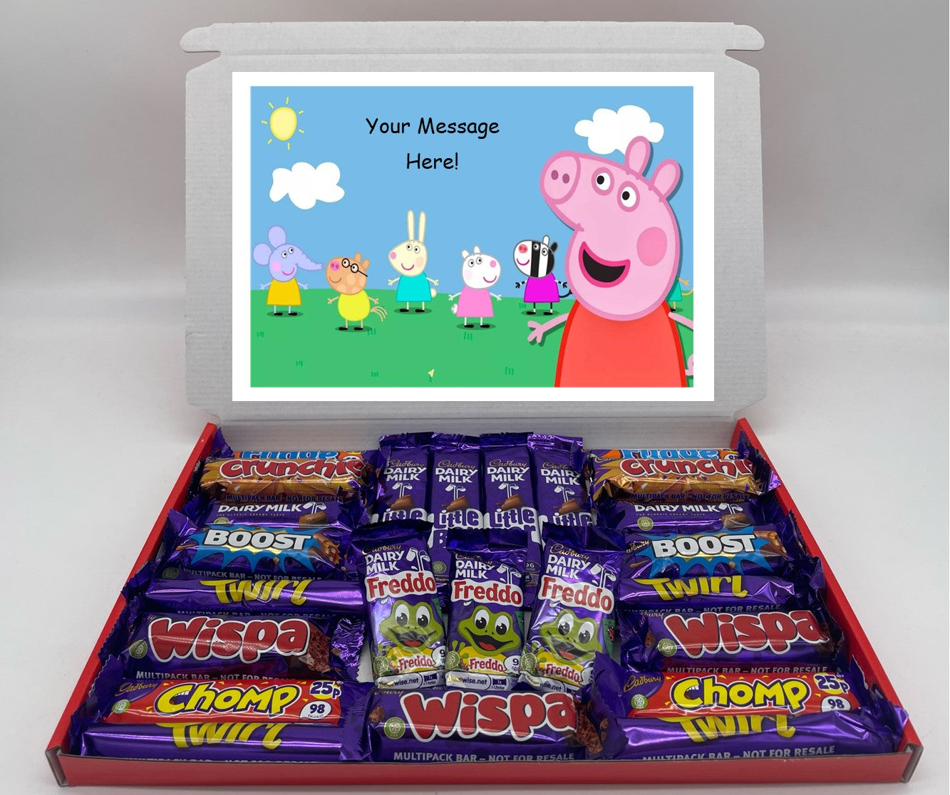 Peppa Pig Chocolate & Sweet Gift Box – Personalised Gift