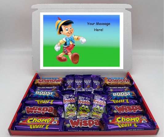 Pinocchio Chocolate & Sweet Gift Box – Personalised Gift