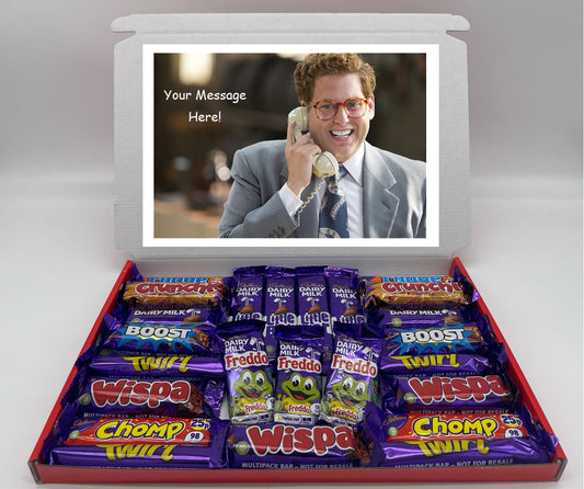 The Wolf of Wall Street Chocolate & Sweet Gift Box – Personalised Gift