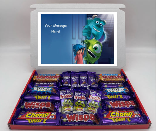 Monsters Inc Chocolate & Sweet Gift Box – Personalised Gift