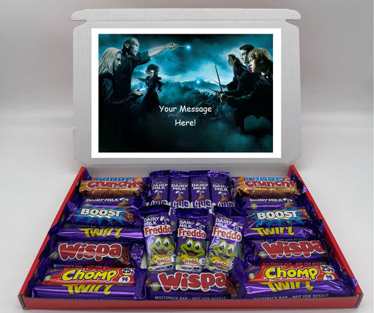 Harry Potter Chocolate & Sweet Gift Box – Personalised Gift