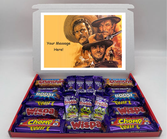 The Good the Bad and the Ugly Chocolate & Sweet Gift Box – Personalised Gift