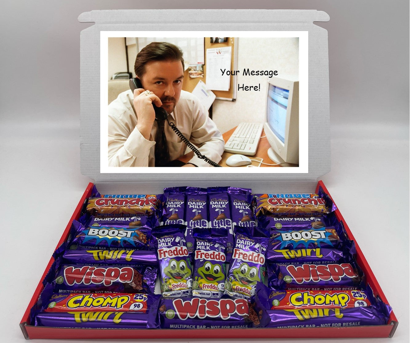 The Office Chocolate & Sweet Gift Box – Personalised Gift