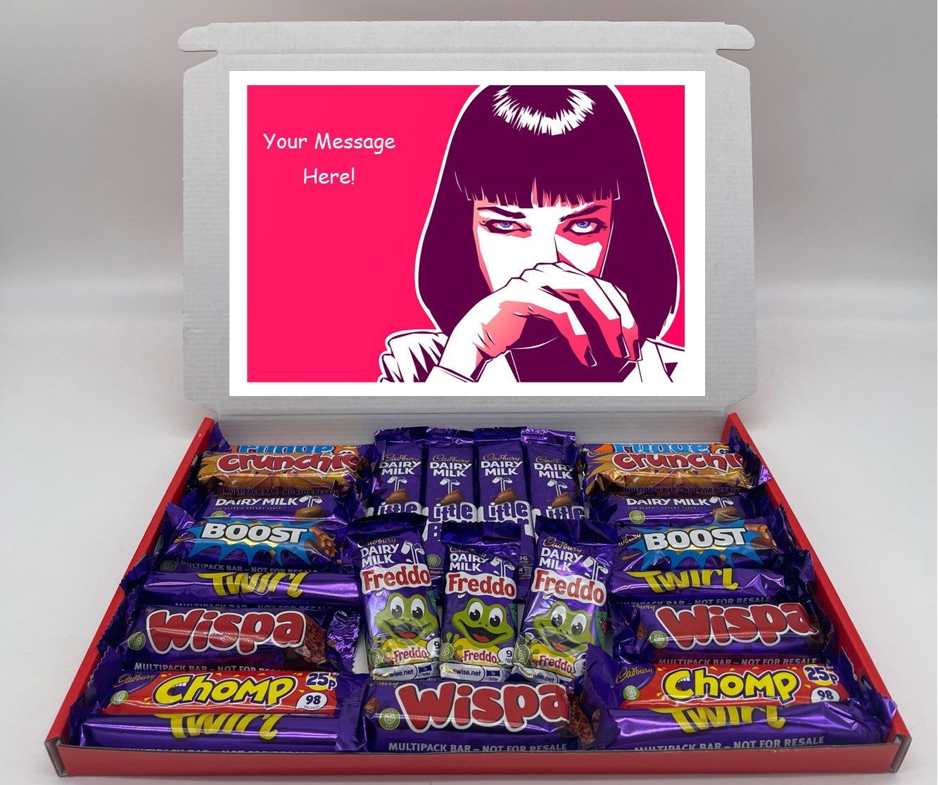 Pulp Fiction Chocolate & Sweet Gift Box – Personalised Gift