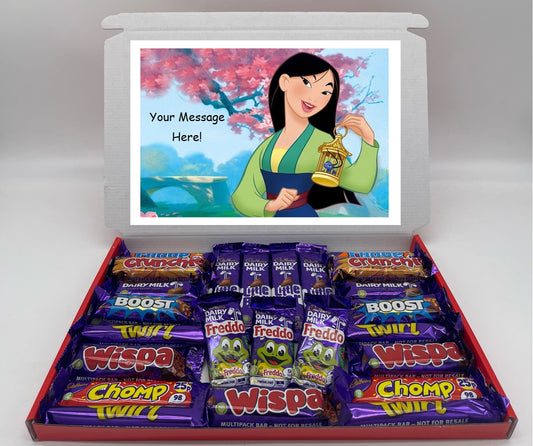 Mulan Chocolate & Sweet Gift Box – Personalised Gift