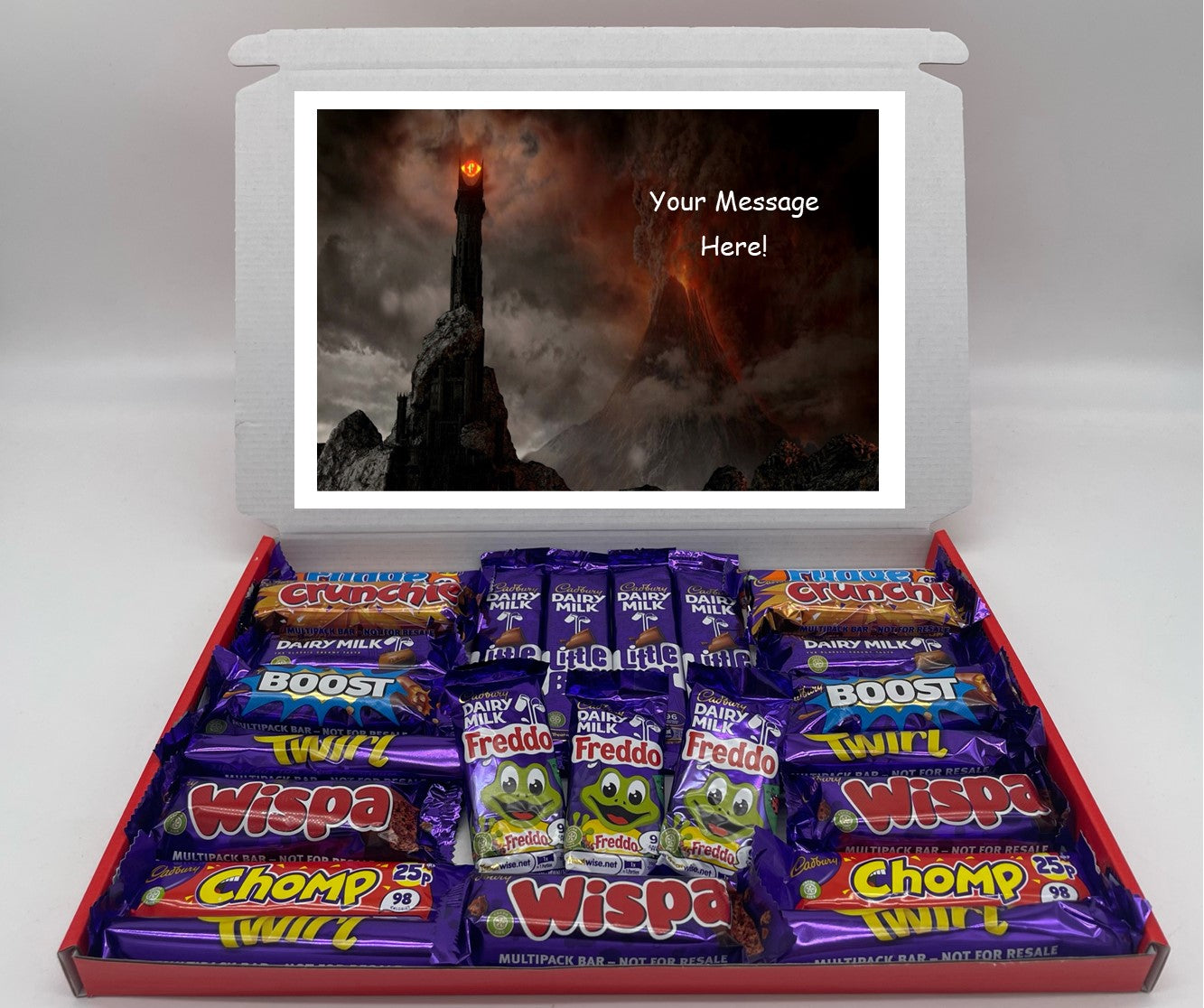 Lord of the Rings Chocolate & Sweet Gift Box – Personalised Gift