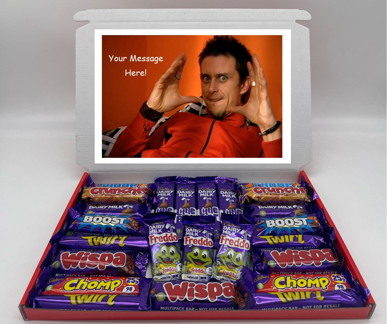 Peep Show Chocolate & Sweet Gift Box – Personalised Gift