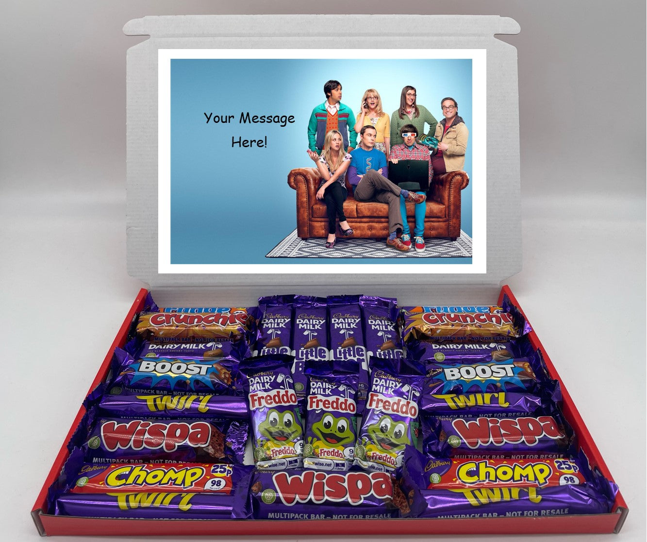 The Big Bang Theory Chocolate & Sweet Gift Box – Personalised Gift