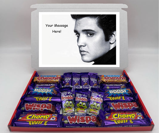 Elvis Chocolate & Sweet Gift Box – Personalised Gift