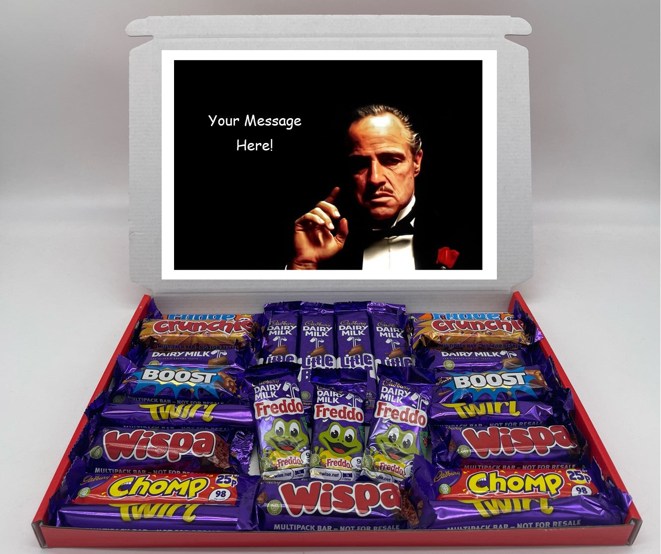 The Godfather Chocolate & Sweet Gift Box – Personalised Gift