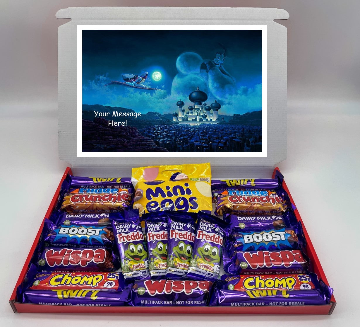 Aladdin Chocolate & Sweet Gift Box – Personalised Gift