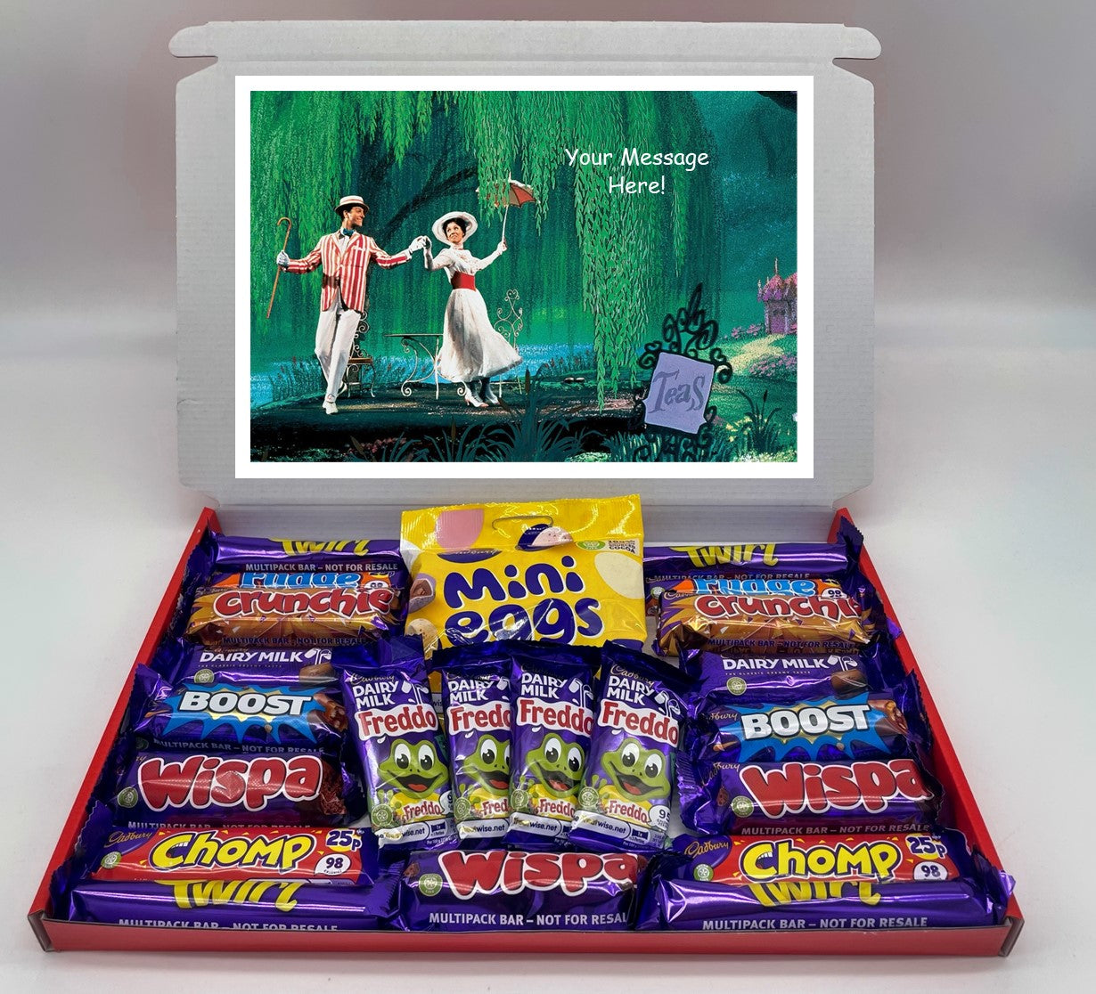 Mary Poppins Chocolate & Sweet Gift Box – Personalised Gift