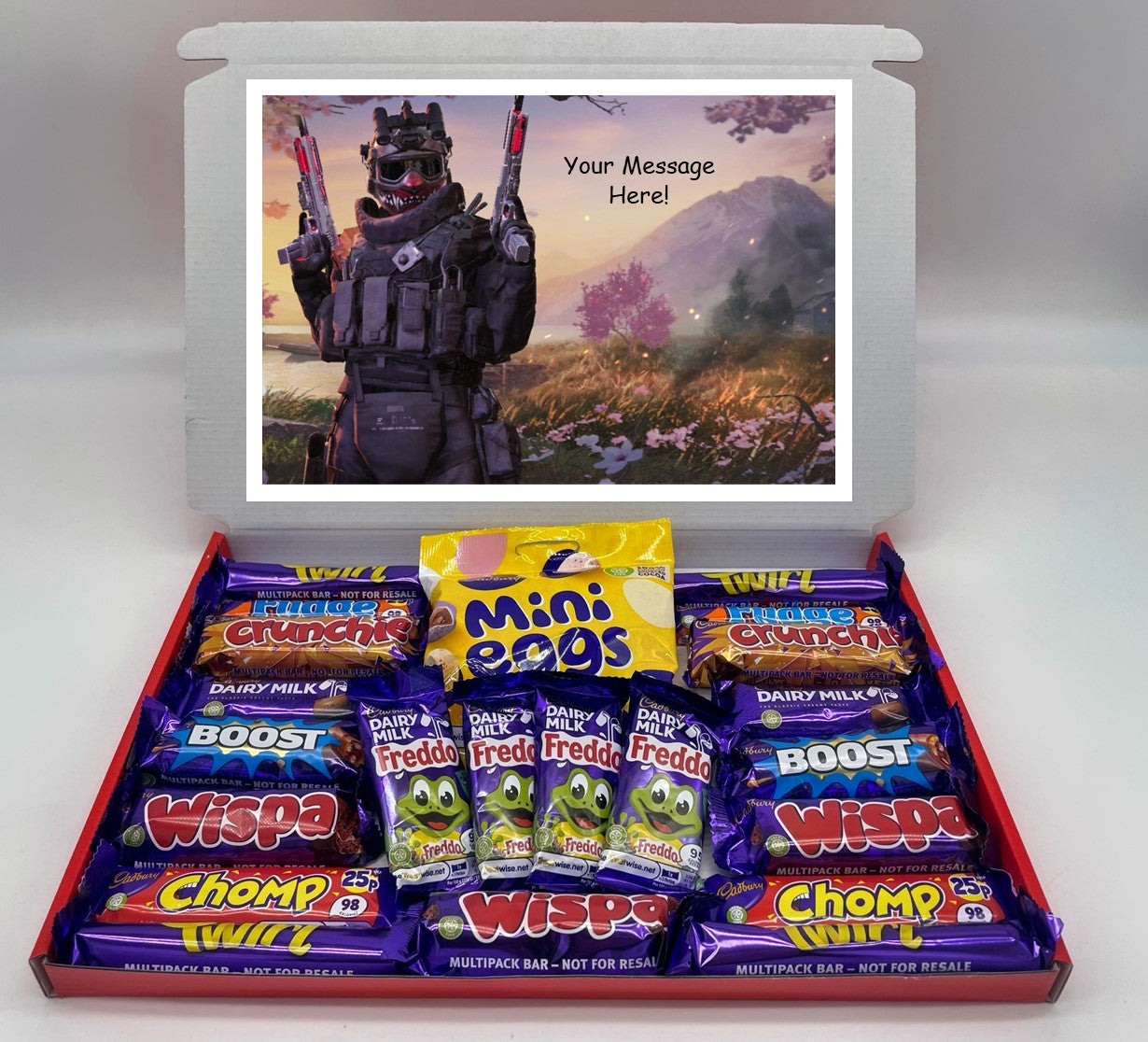 Call of Duty Chocolate & Sweet Gift Box – Personalised Gift