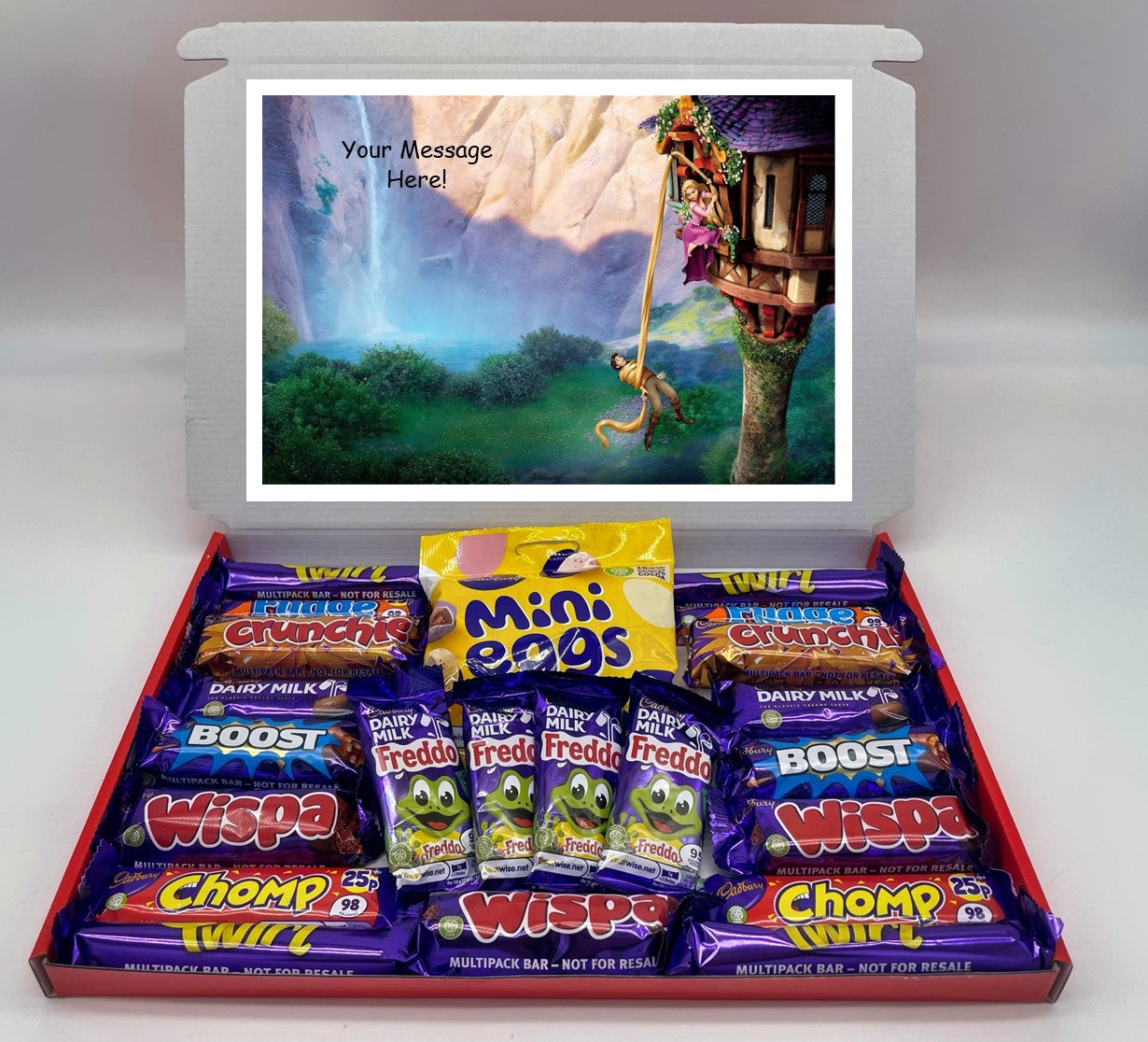 Tangled Chocolate & Sweet Gift Box – Personalised Gift