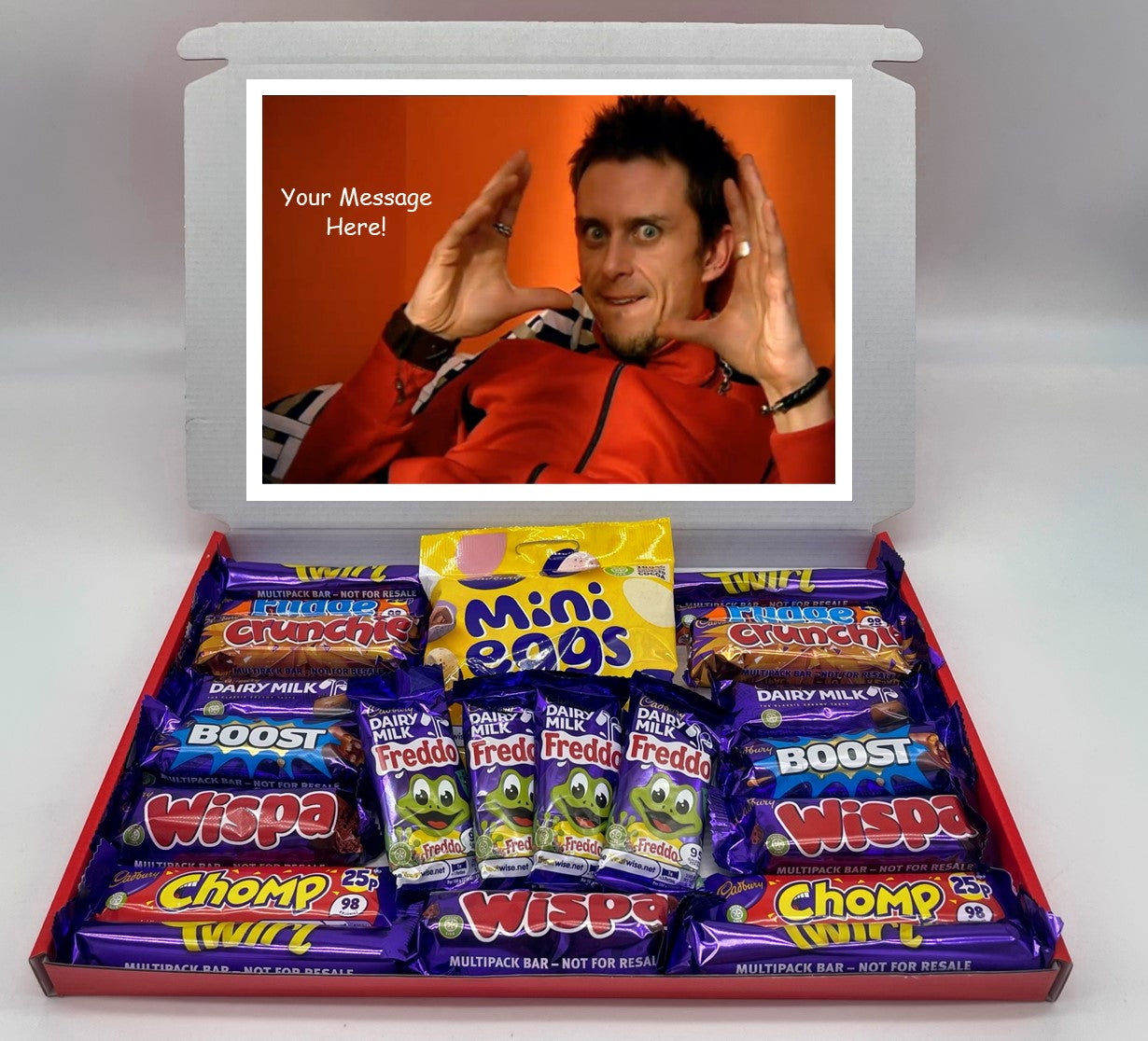 Peep Show Chocolate & Sweet Gift Box – Personalised Gift