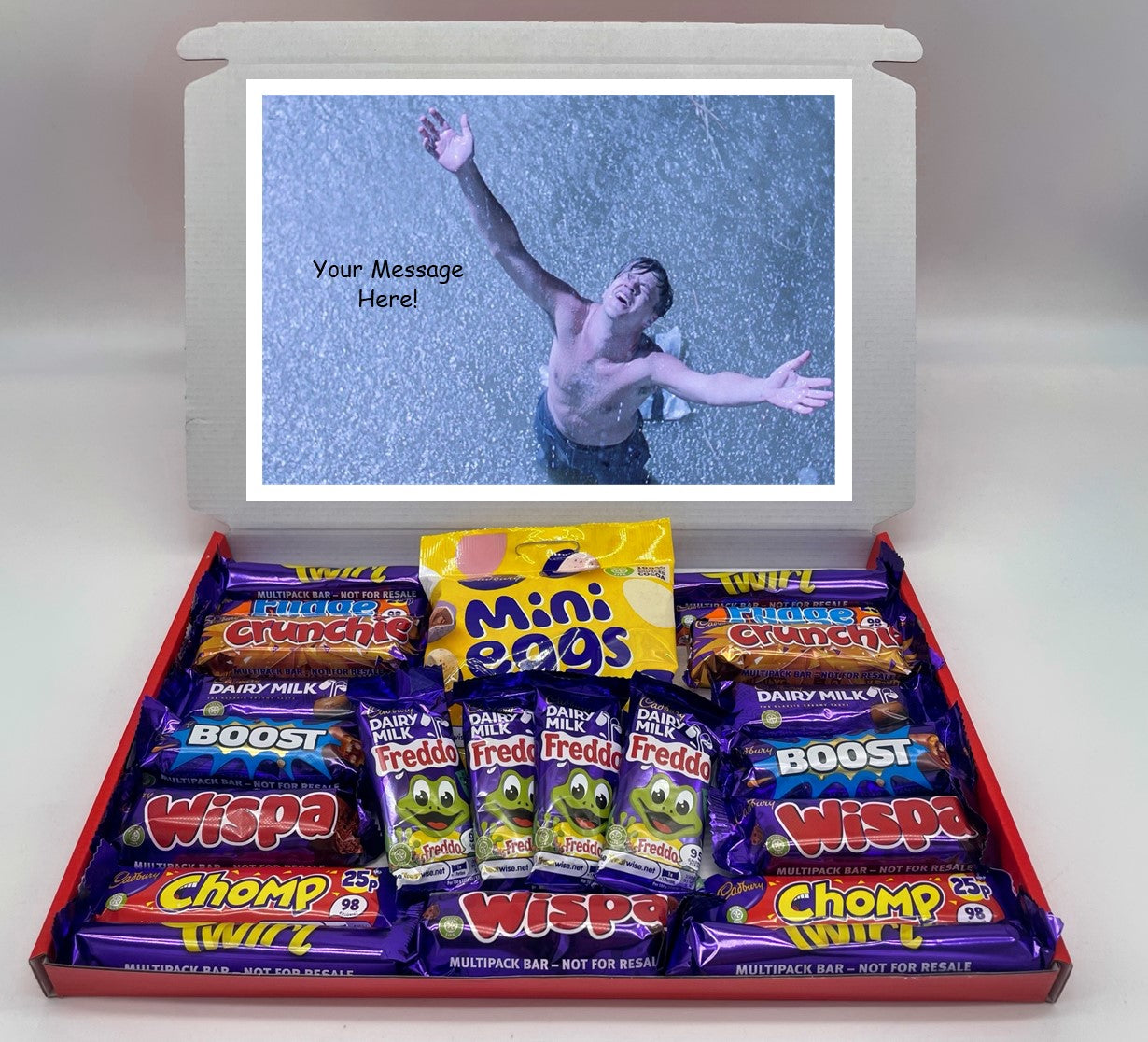 The Shawshank Redemption Chocolate & Sweet Gift Box – Personalised Gift