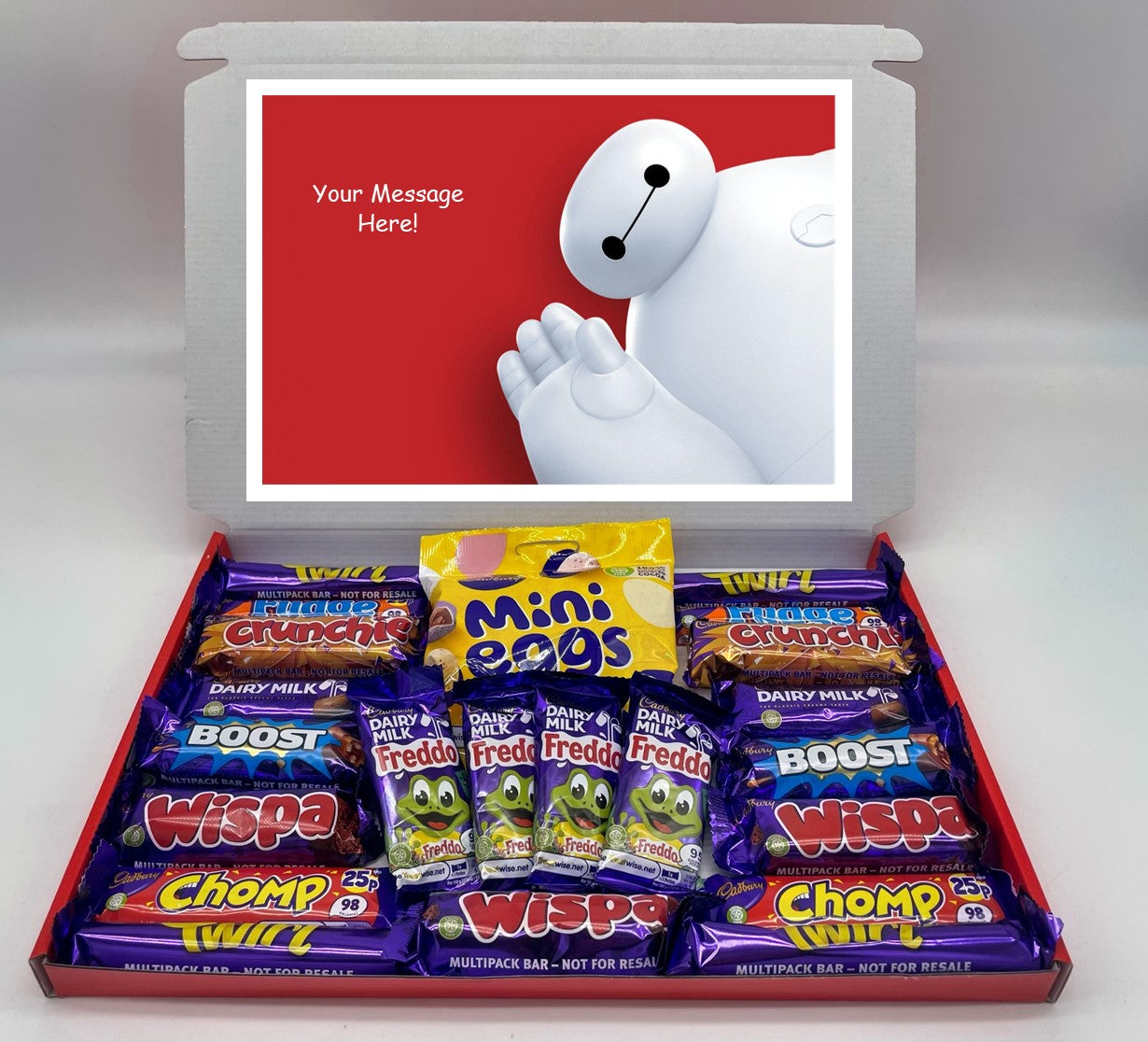 Big Hero 6 Chocolate & Sweet Gift Box – Personalised Gift