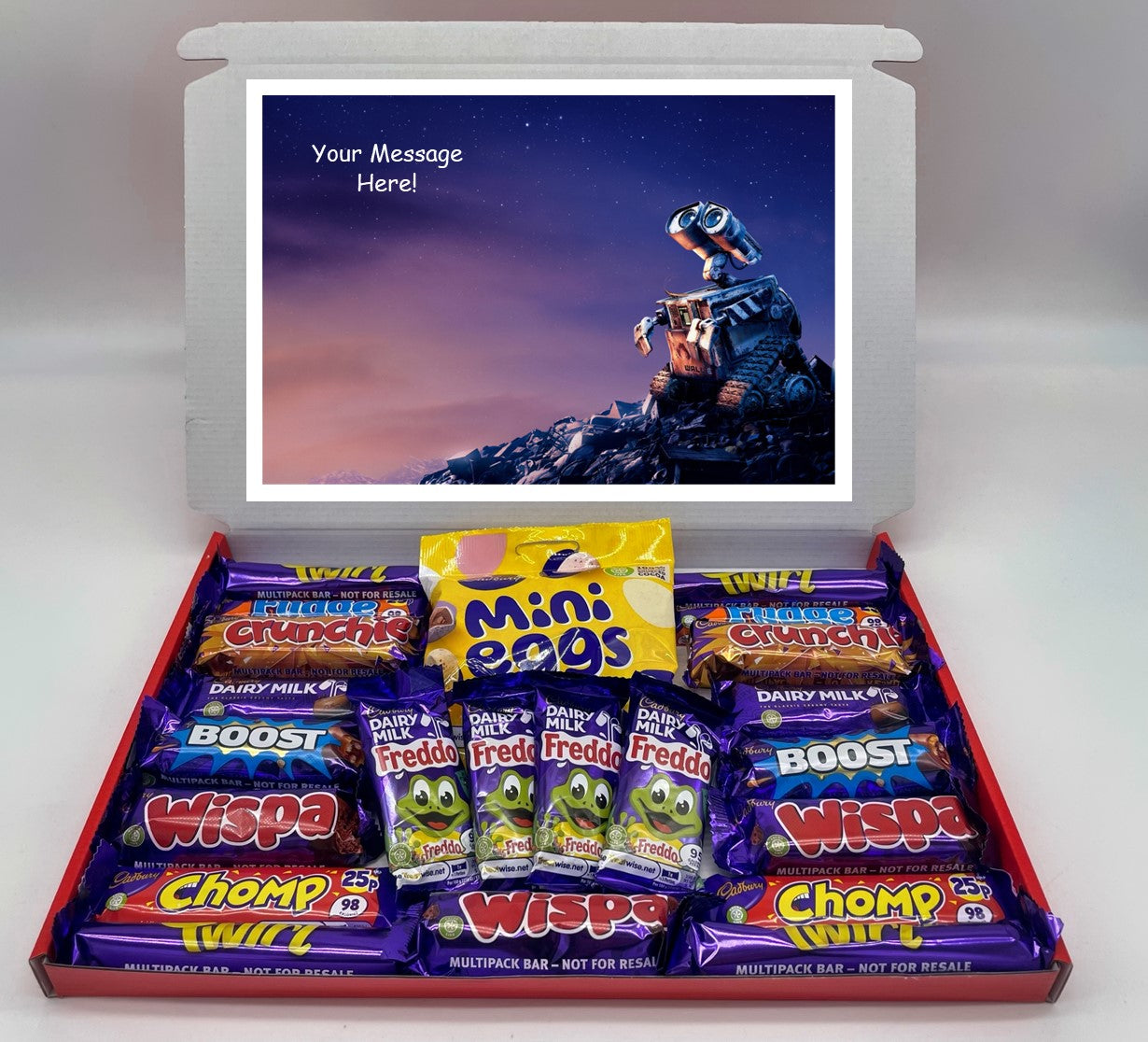 Wall-E Chocolate & Sweet Gift Box – Personalised Gift