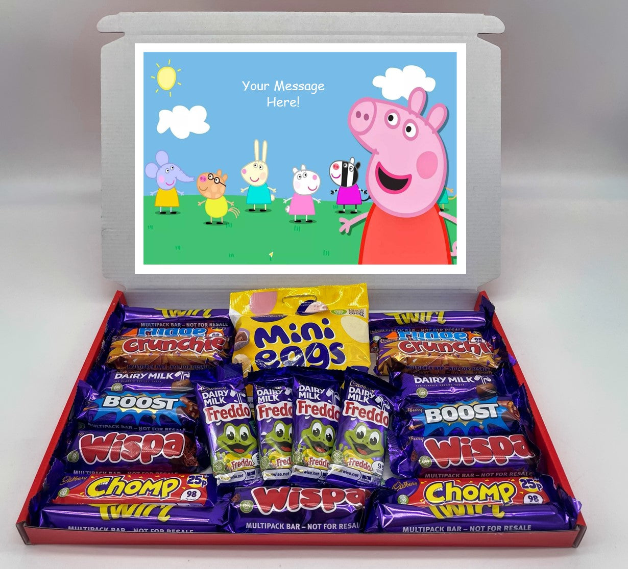 Peppa Pig Chocolate & Sweet Gift Box – Personalised Gift