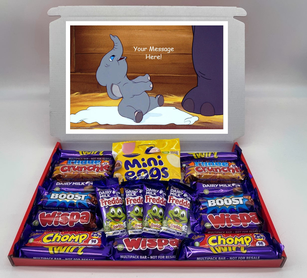 Dumbo Chocolate & Sweet Gift Box – Personalised Gift