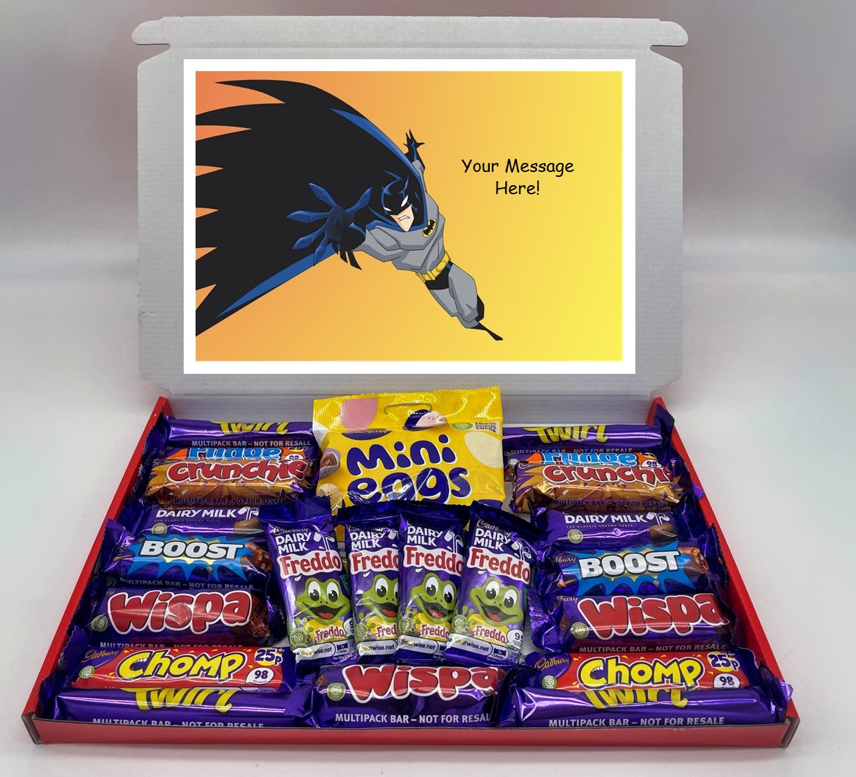 Batman Chocolate & Sweet Gift Box – Personalised Gift