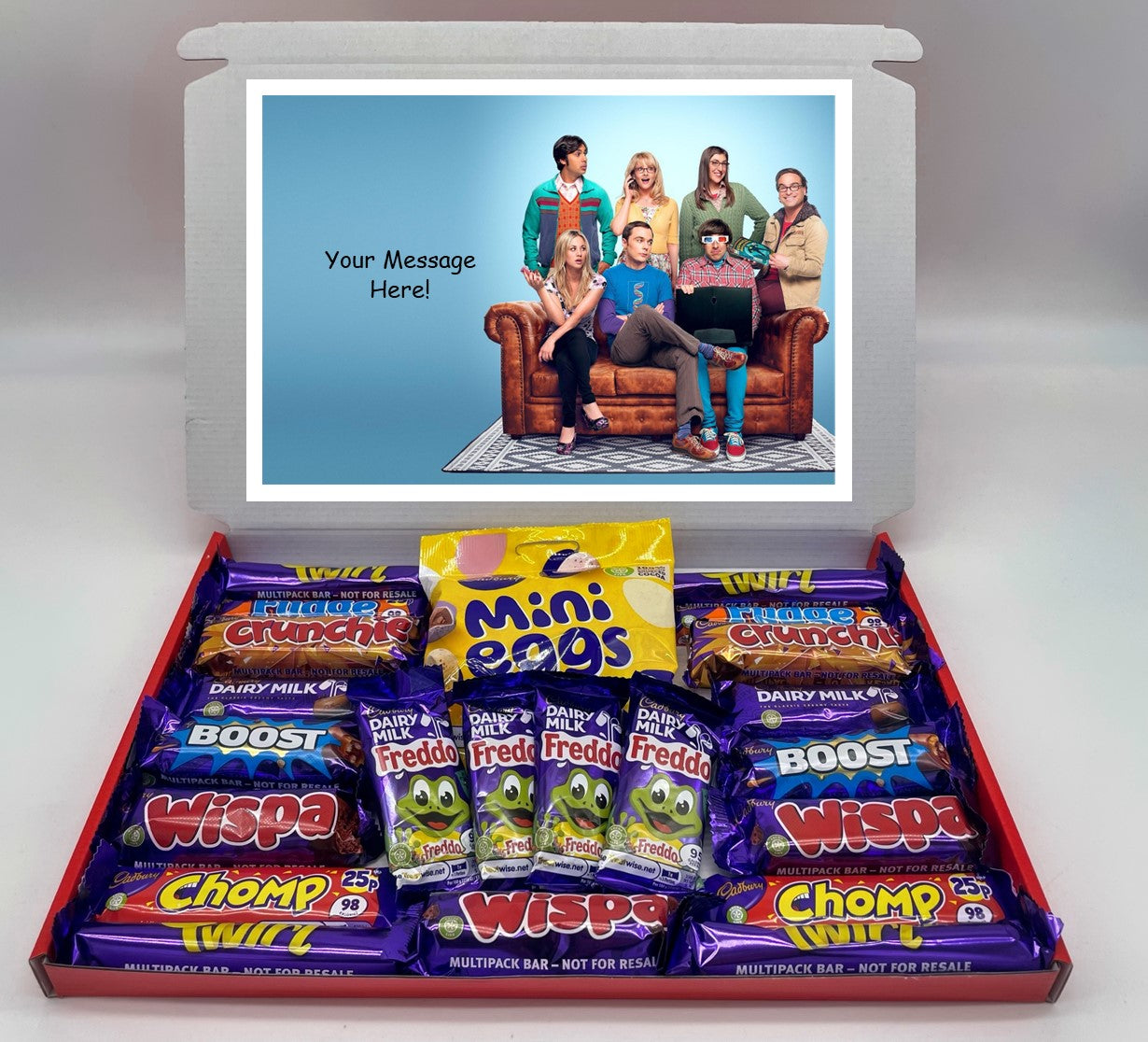 The Big Bang Theory Chocolate & Sweet Gift Box – Personalised Gift