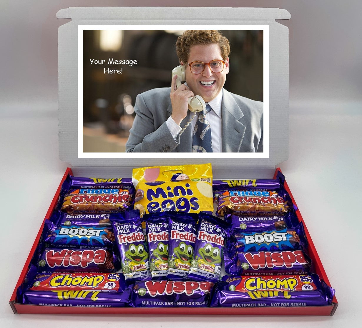 The Wolf of Wall Street Chocolate & Sweet Gift Box – Personalised Gift