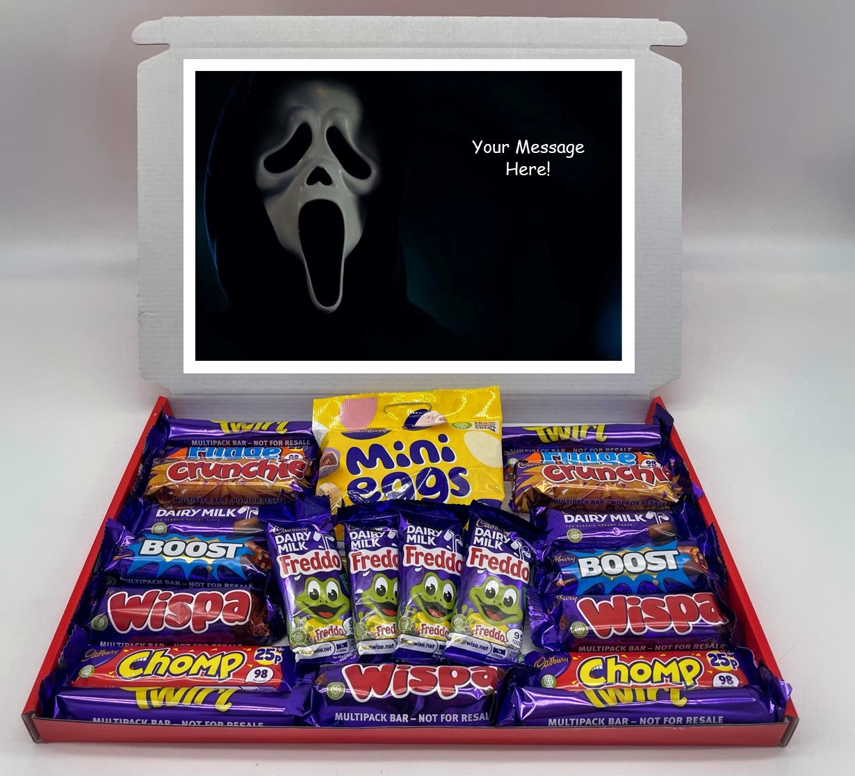 Scream Chocolate & Sweet Gift Box – Personalised Gift