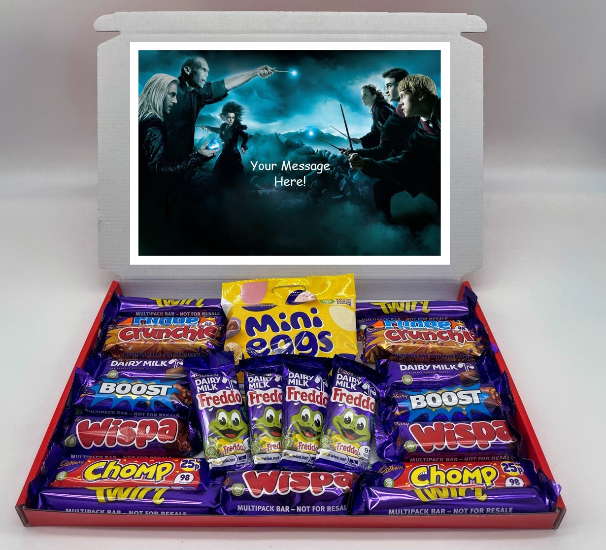 Harry Potter Chocolate & Sweet Gift Box – Personalised Gift