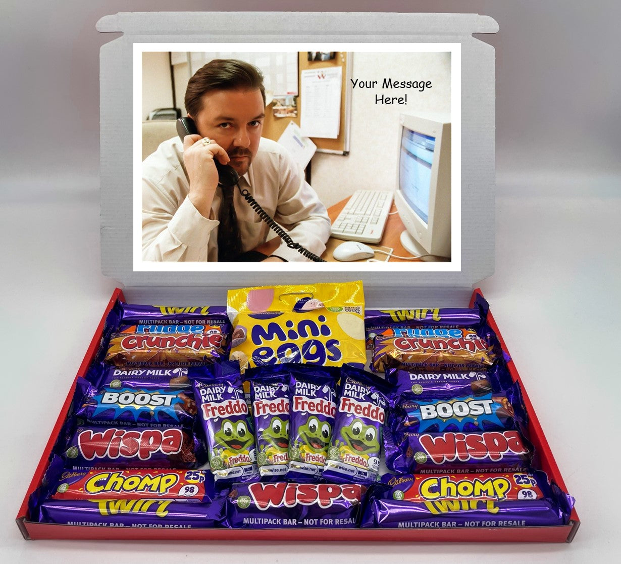 The Office Chocolate & Sweet Gift Box – Personalised Gift