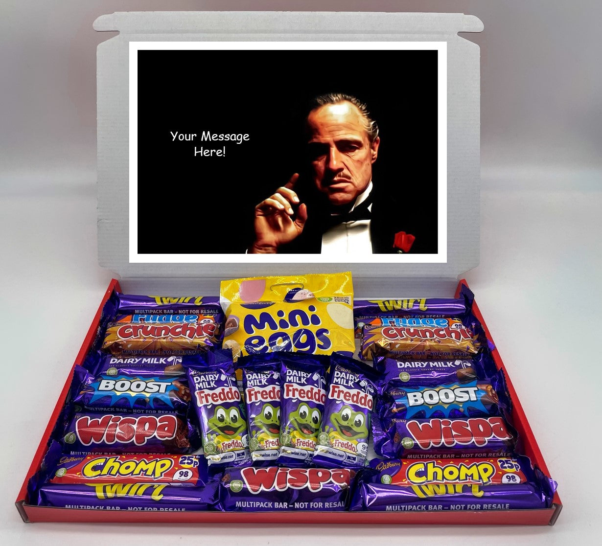 The Godfather Chocolate & Sweet Gift Box – Personalised Gift