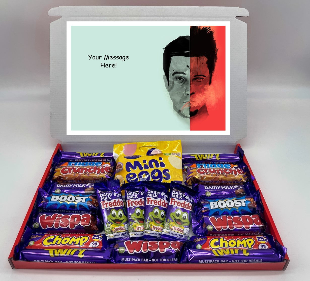 Fight Club Chocolate & Sweet Gift Box – Personalised Gift