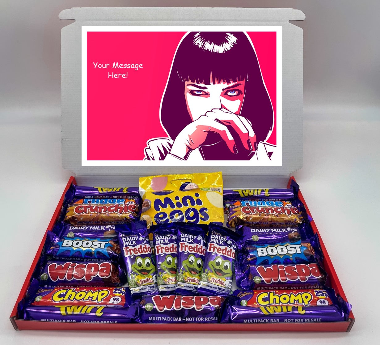 Pulp Fiction Chocolate & Sweet Gift Box – Personalised Gift