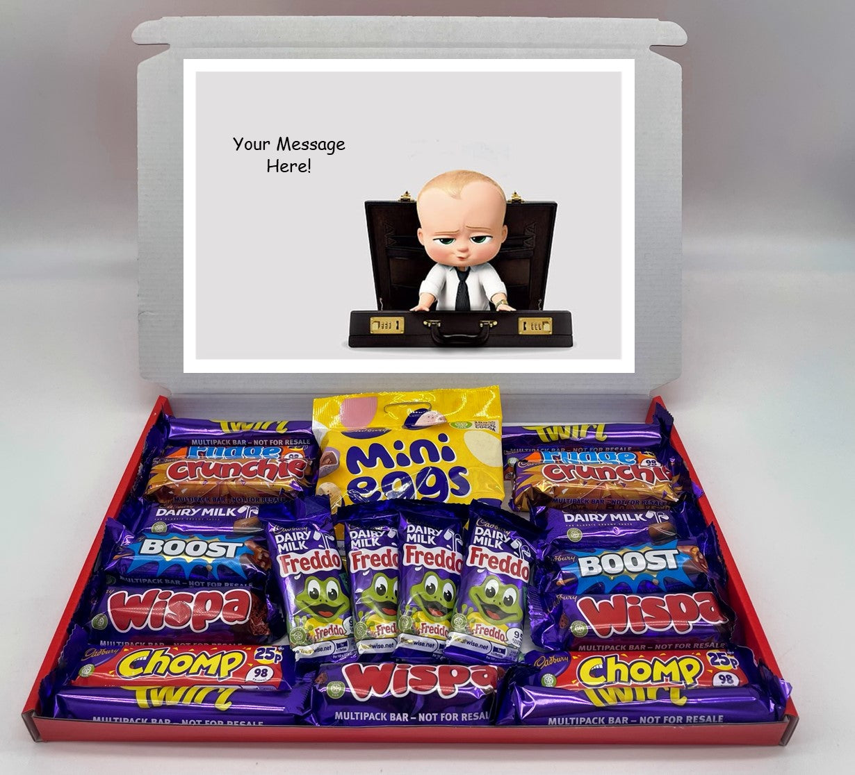 Boss Baby Chocolate & Sweet Gift Box – Personalised Gift