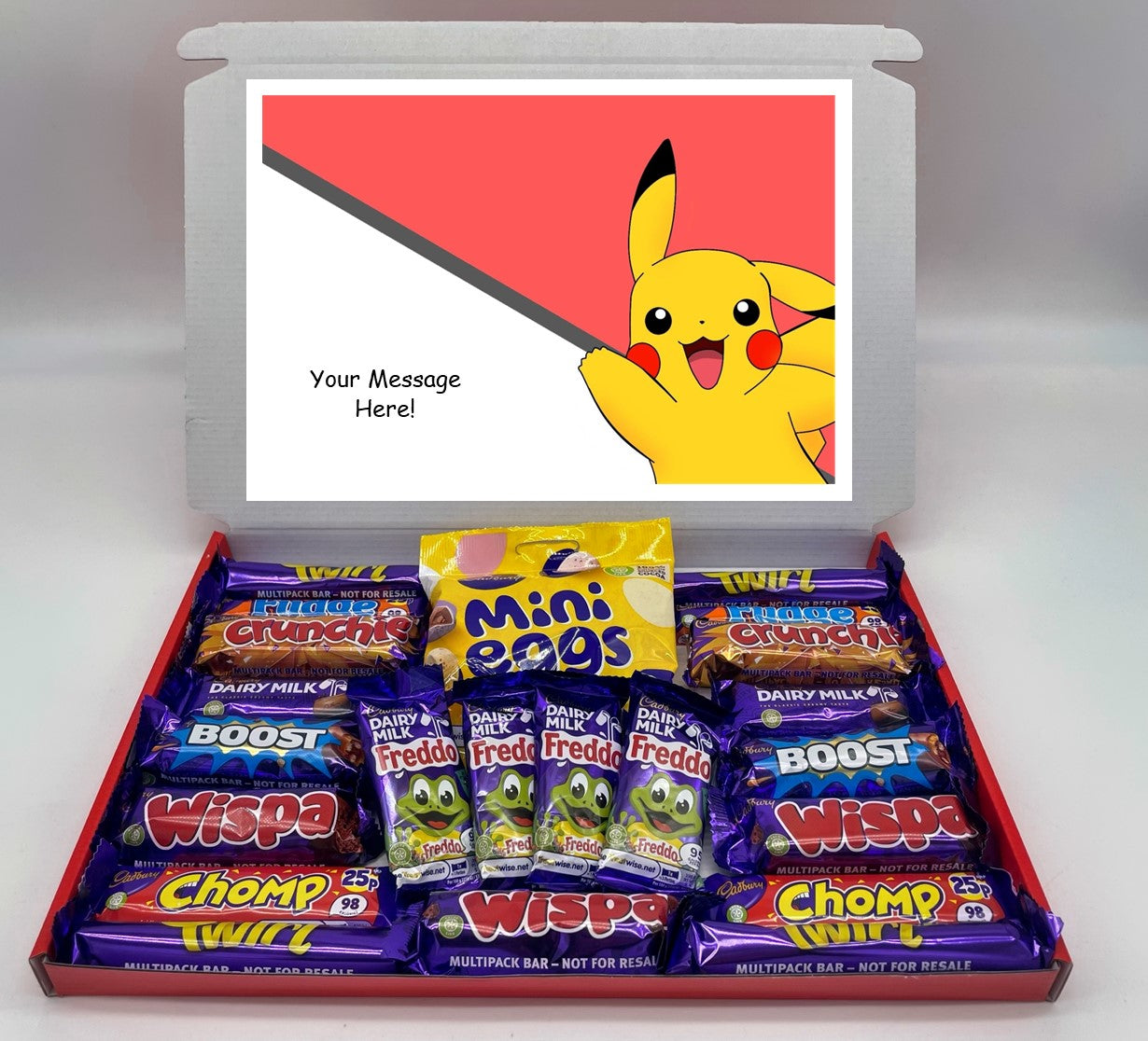 Pokemon Chocolate & Sweet Gift Box – Personalised Gift