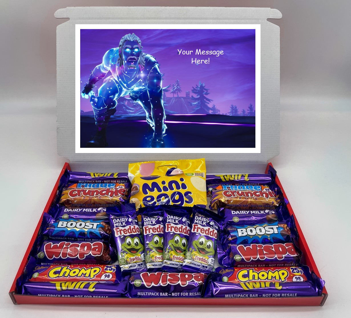 Fortnite Chocolate & Sweet Gift Box – Personalised Gift