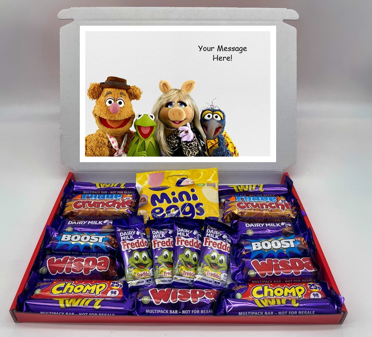 The Muppets Chocolate & Sweet Gift Box – Personalised Gift