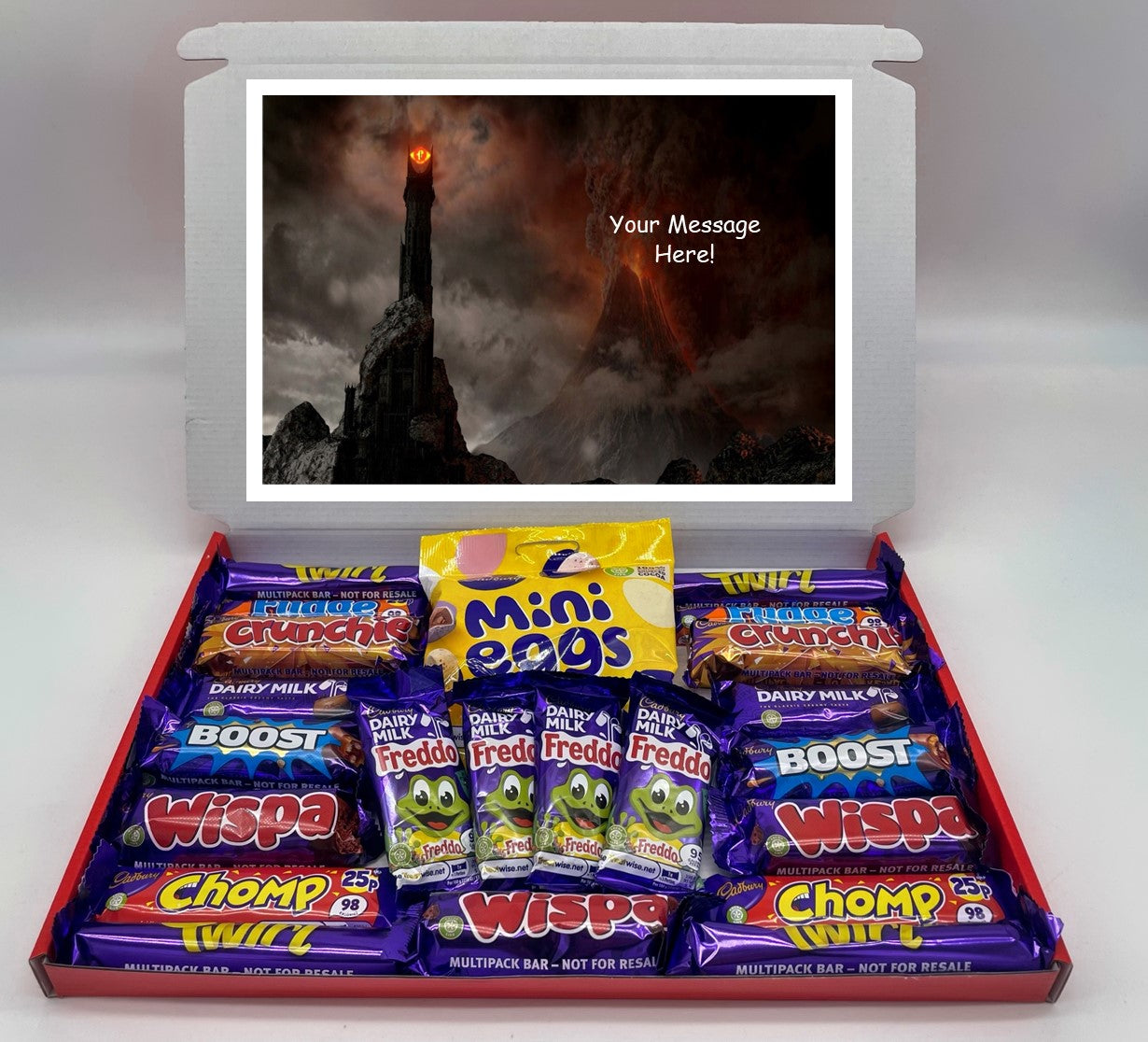 Lord of the Rings Chocolate & Sweet Gift Box – Personalised Gift