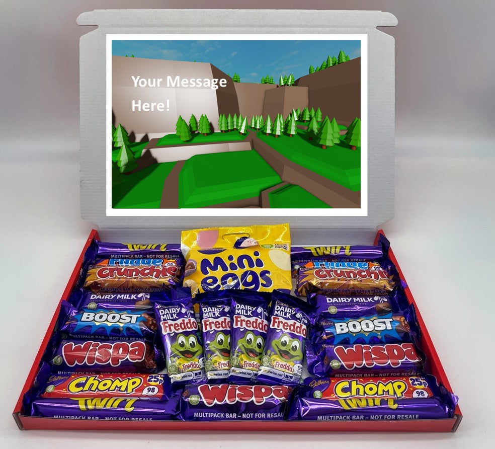Roblox Chocolate & Sweet Gift Box – Personalised Gift