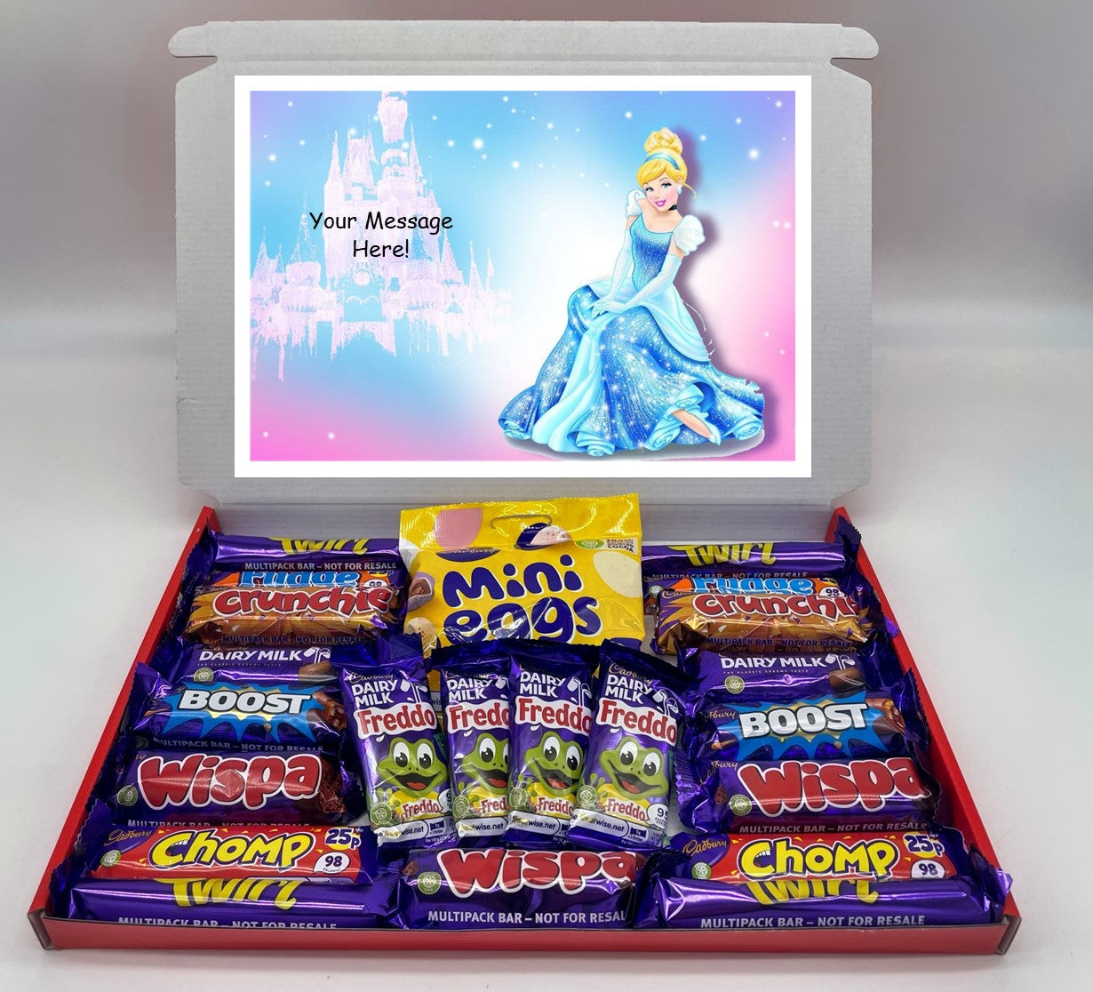 Cinderella Chocolate & Sweet Gift Box – Personalised Gift