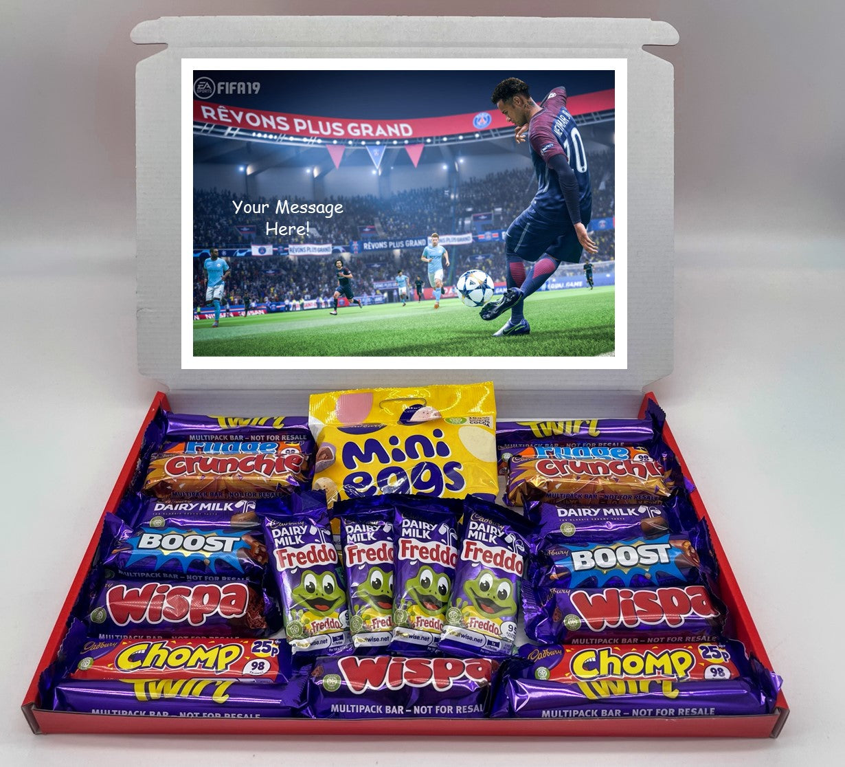Fifa Chocolate & Sweet Gift Box – Personalised Gift