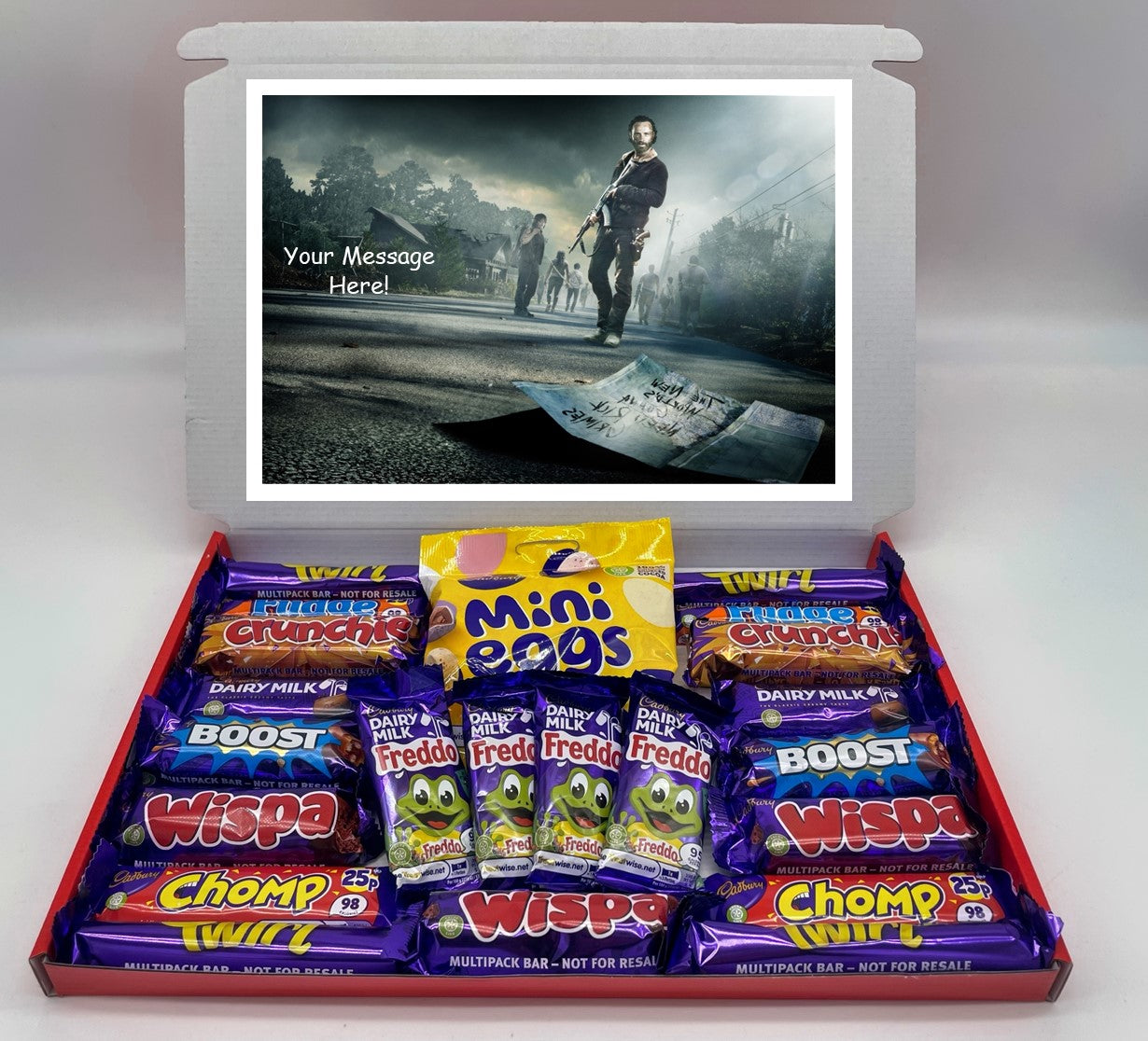 The Walking Dead Chocolate & Sweet Gift Box – Personalised Gift