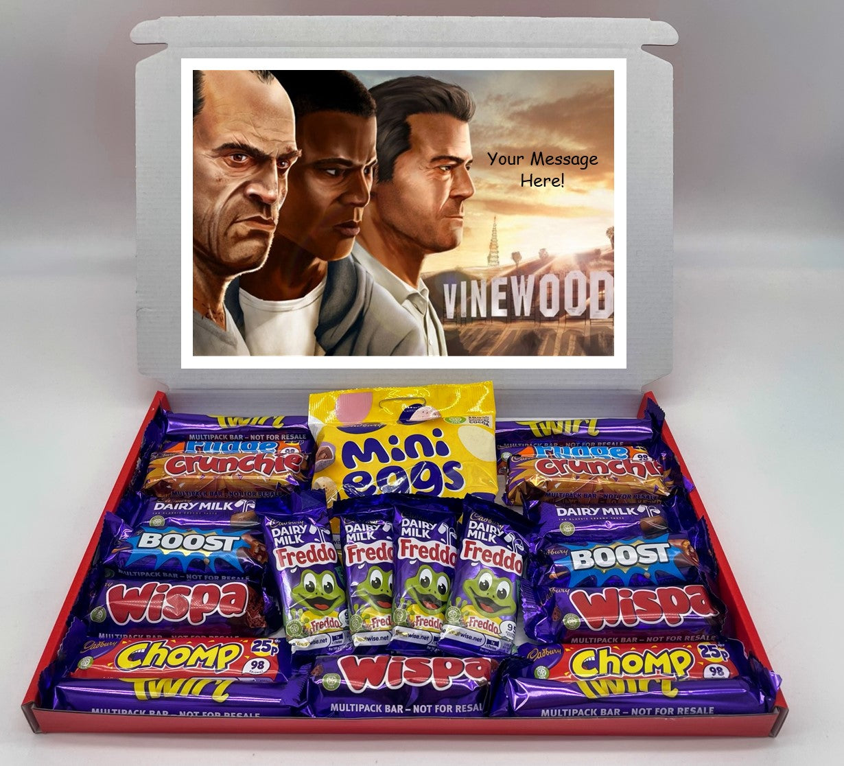GTA Chocolate & Sweet Gift Box – Personalised Gift