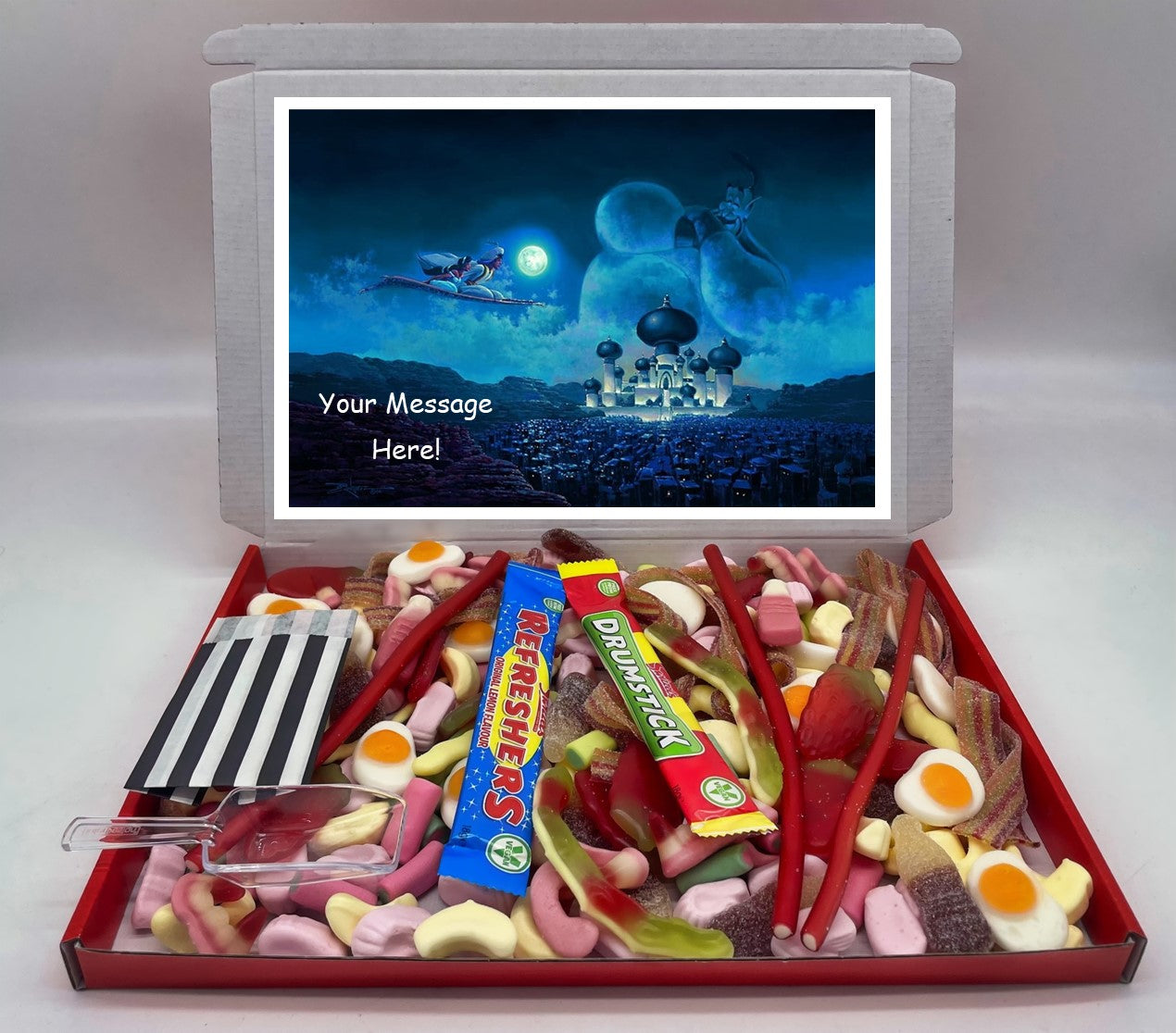 Aladdin Chocolate & Sweet Gift Box – Personalised Gift