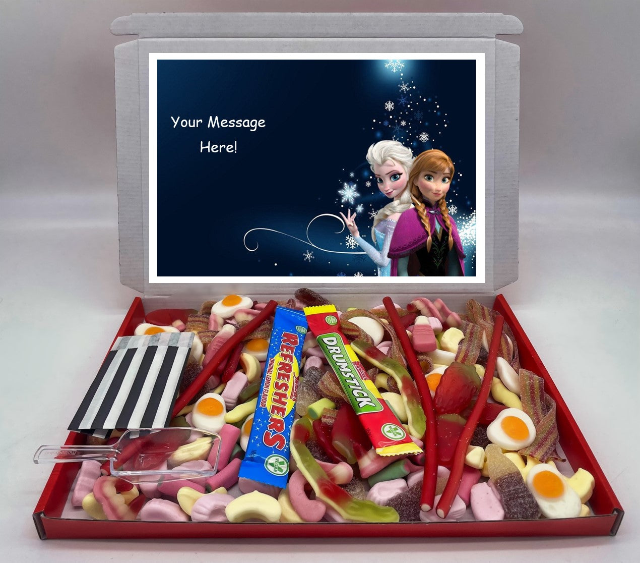 Frozen Chocolate & Sweet Gift Box – Personalised Gift