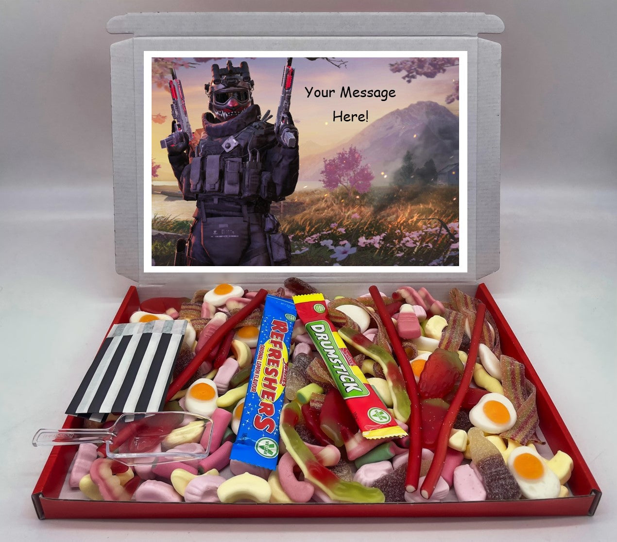 Call of Duty Chocolate & Sweet Gift Box – Personalised Gift