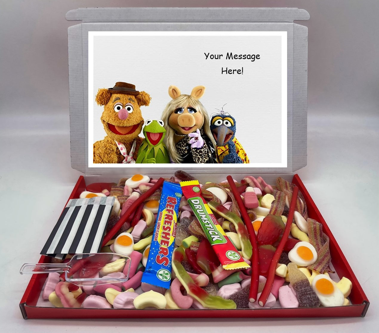 The Muppets Chocolate & Sweet Gift Box – Personalised Gift