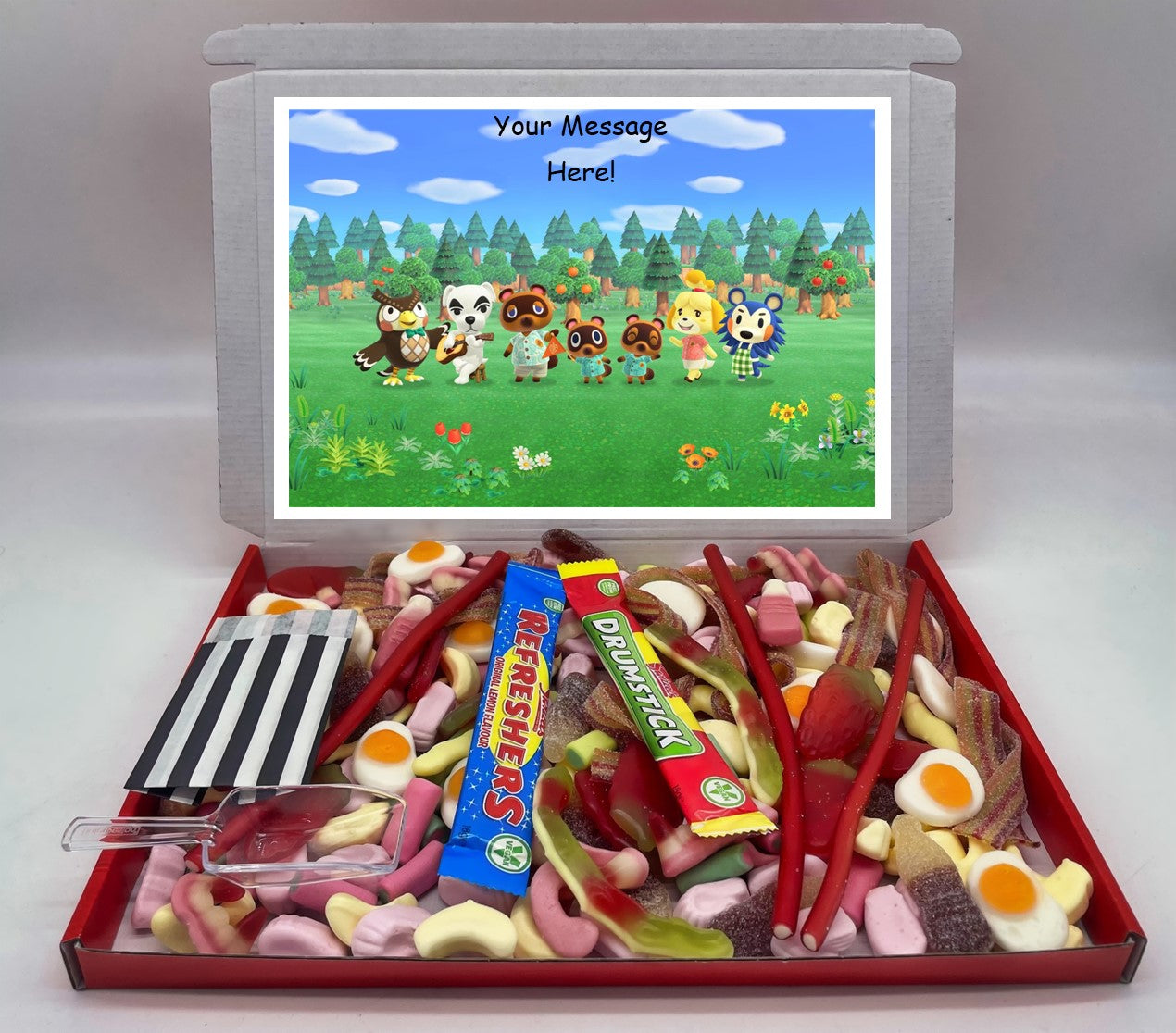 Animal Crossing Chocolate & Sweet Gift Box – Personalised Gift