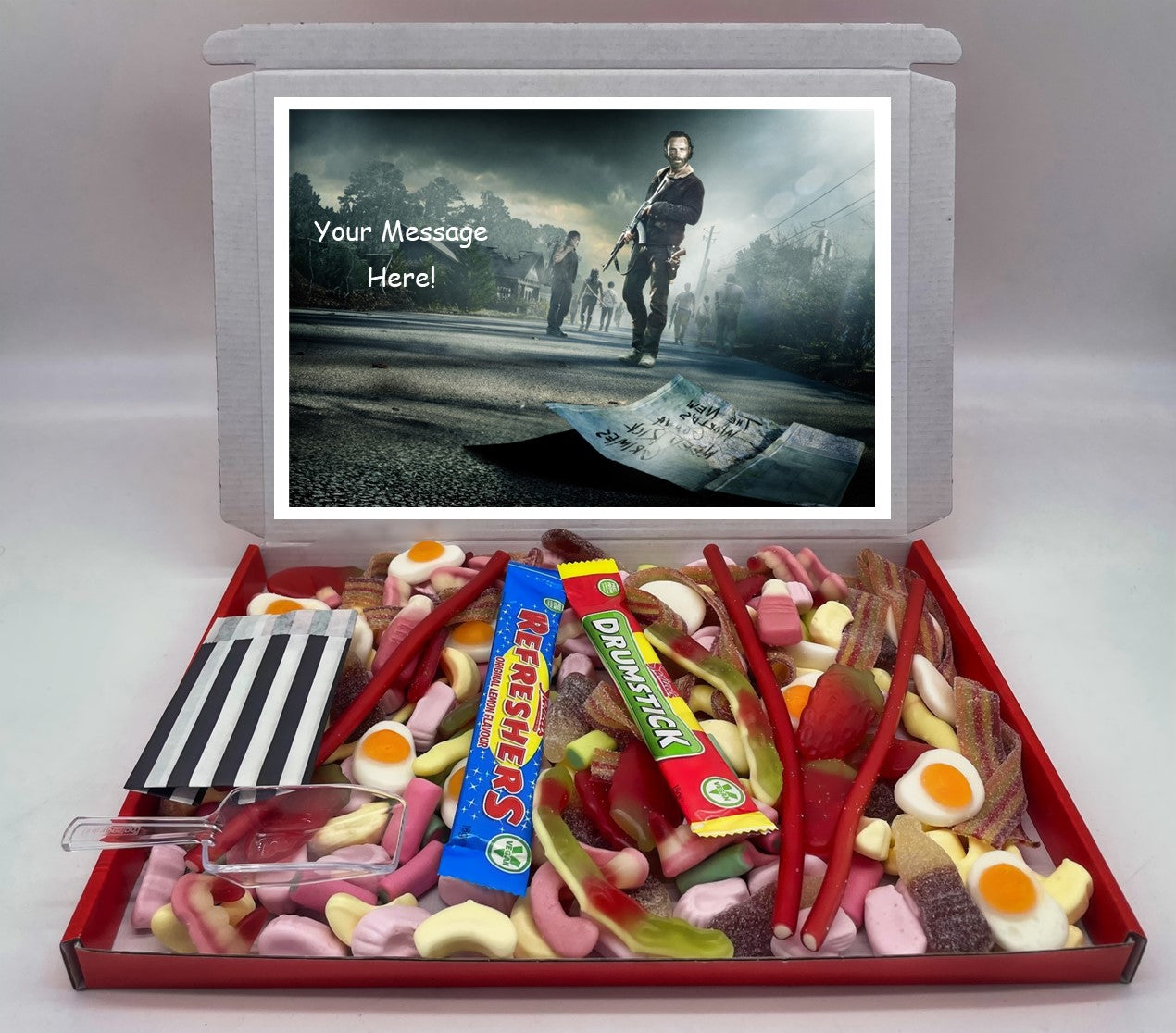 The Walking Dead Chocolate & Sweet Gift Box – Personalised Gift